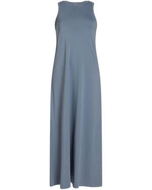 DRYKORN Maxi Dress Cotton - Blue