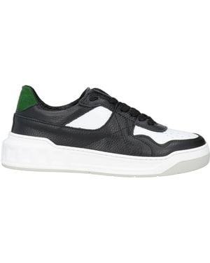 CafeNoir Sneakers Leather - Black