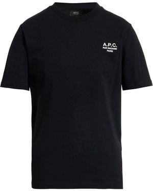 A.P.C. T-Shirts - Schwarz