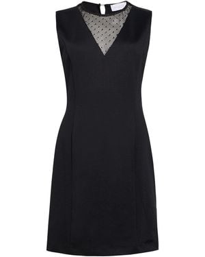 Gaelle Paris Mini Dress Polyester, Viscose, Lyocell - Black