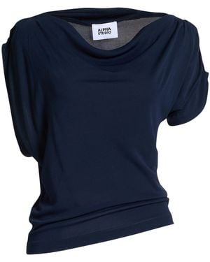 Alpha Studio Top - Bleu