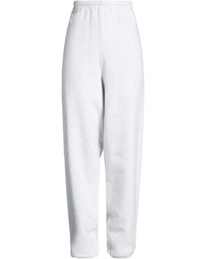 Joah Brown Light Trousers Cotton, Polyester - White