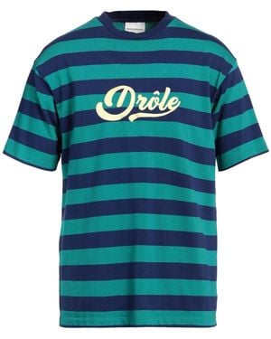Drole de Monsieur T-Shirt Cotton - Blue