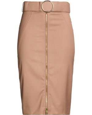 Nora Barth Midi Skirt Polyester, Rayon, Elastane - Natural