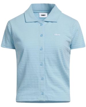 Obey Shirt Cotton - Blue