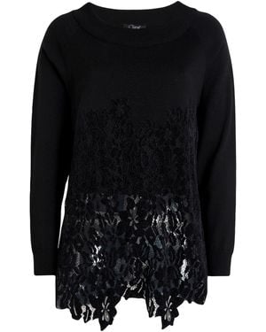 Clips Sweater Wool, Polyester, Polyamide - Black