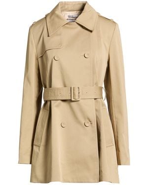 Paul & Joe Overcoat & Trench Coat Cotton, Elastane - Natural