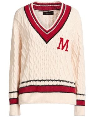 Marc Ellis Cream Jumper Acrylic, Viscose, Wool, Alpaca Wool - Red
