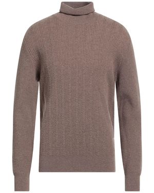 Brooksfield Turtleneck Virgin Wool - Brown