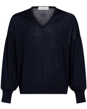 Ballantyne Sweater Wool - Blue