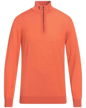 Piacenza Cashmere Turtleneck Wool - Orange