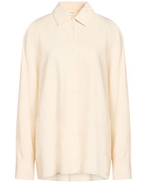 ViCOLO Shirt Viscose, Linen - White