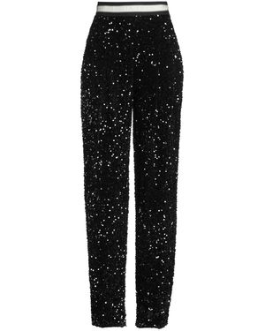 Elisabetta Franchi Trousers Polyester - Black