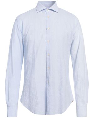 ALEX INGH Shirt Cotton, Elastane - Blue