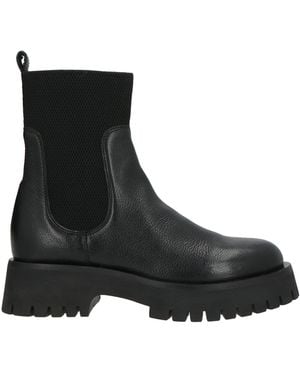 Carmens Ankle Boots Leather - Black
