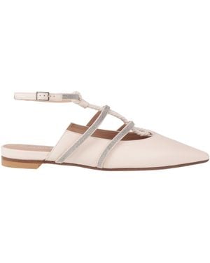 Peserico Ballet Flats - White