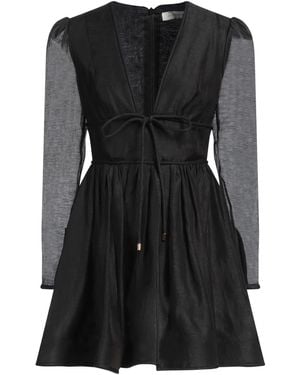 Zimmermann Mini Dress - Black