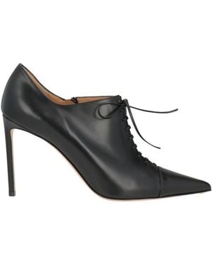 Francesco Russo Lace-Up Shoes Calfskin - Black