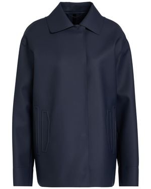 Add Overcoat & Trench Coat - Blue
