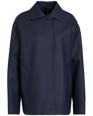 Add Overcoat & Trench Coat - Blue