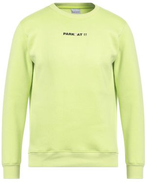 Parkoat Sweatshirt Cotton, Polyester - Yellow