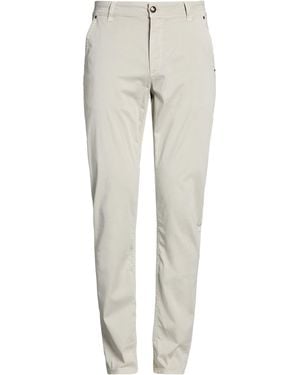 BARMAS Pants Cotton, Silk, Elastane - Gray