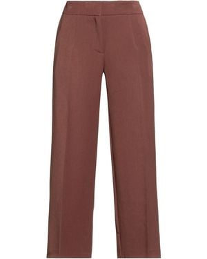 Raffaela D'angelo Pants Polyester, Viscose, Elastane - Red