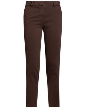 Kontatto Pants Cotton, Elastane - Brown