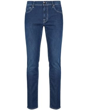 Tramarossa Jeans Cotton, T-400 Fibre, Elastane - Blue