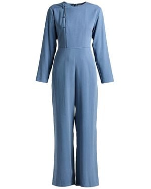 Thinking Mu Jumpsuit Lyocell - Blue