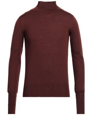 Svevo Rollkragenpullover - Rot