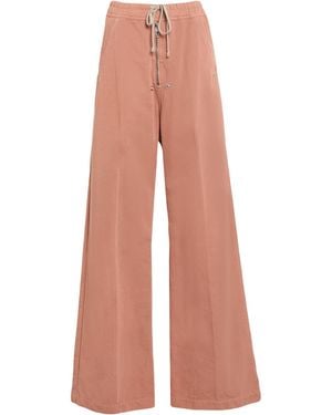 Rick Owens Antique Rose Pants Cotton - Pink