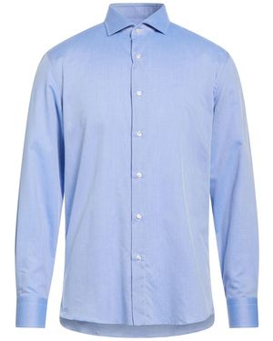 Caruso Light Shirt Cotton - Blue
