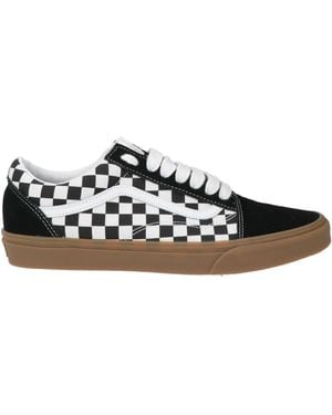 Vans Sneakers Leather, Textile Fibers - White