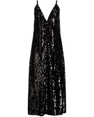 Philosophy Di Lorenzo Serafini Midi Dress Polyester, Elastane - Black