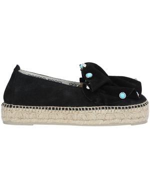 SERGIO ROSSI x MANEBÍ Espadrilles - Black