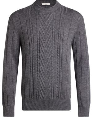 Paolo Pecora Sweater Wool - Gray