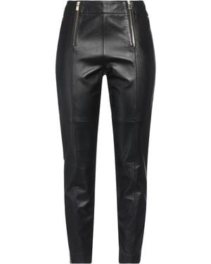 Pinko Pants Sheepskin, Viscose, Polyamide, Elastane - Gray