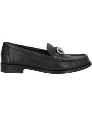 Ferragamo Loafers Leather - Black