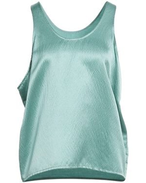 LE17SEPTEMBRE Tank Top Wool, Silk - Blue