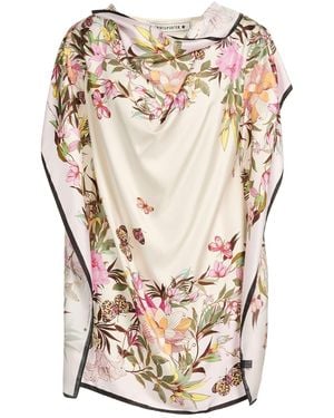 Shirtaporter Top Silk, Cotton, Elastane - Pink