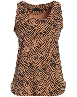Fisico Tank Top Polyamide, Elastane - Brown