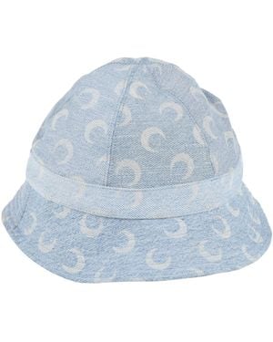 帽子 MARINE SERRE / all over moon cap Marine Serre Black Regenerated All Over Moon Cap Silk Veiled
