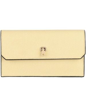 Valextra Wallet Calfskin - Natural