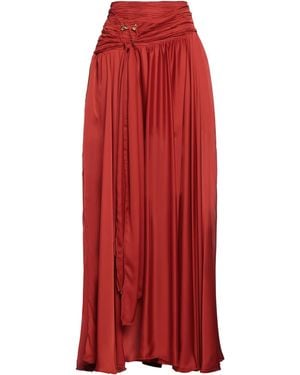 W Les Femmes By Babylon Maxi Skirt Polyamide - Red