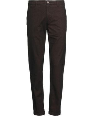 40weft Trousers Cotton, Polyester, Viscose, Elastane - Black