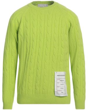 Amaranto Jumper Wool, Cashmere - Green
