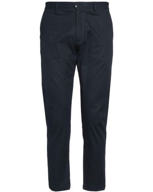Officina 36 Trousers Cotton, Elastane - Blue