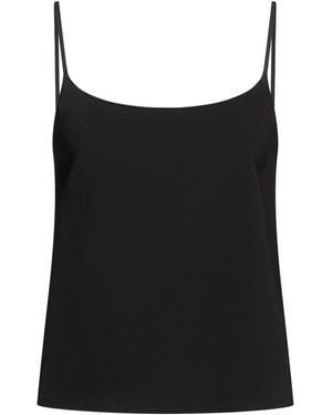 Erika Cavallini Semi Couture Top Viscose, Elastane - Black