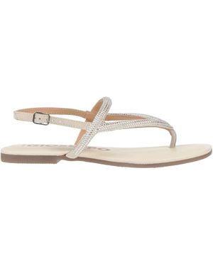 Gioseppo Thong Sandal Leather - White